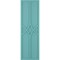 Ekena Millwork True Fit PVC Cedar Park Fixed Mount Shutters, Pure Turquoise, 18W x 42H, PR TFP001CP18X042PT - alternate 13